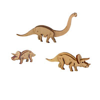 Деревянные динозавры